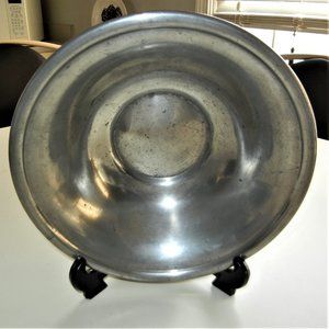 Vintage Woodbury Pewter Serving Vegetable Bowl 10”